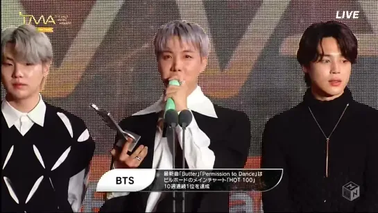 211002 BTS - Listener's Choice @ 2021 THE FACT MUSIC AWARDS