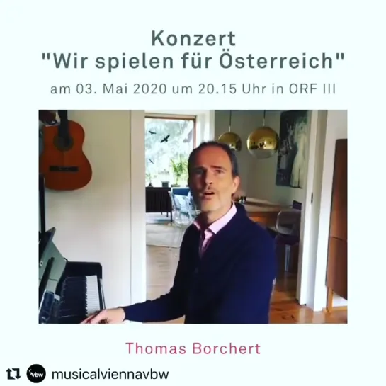 Thomas Borchert - Konzert "Wir spielen für Österreich"