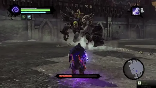 Darksiders II - (Apocalyptic-Hard) Death Vs Gnashor. (Смерть против Гнашора)