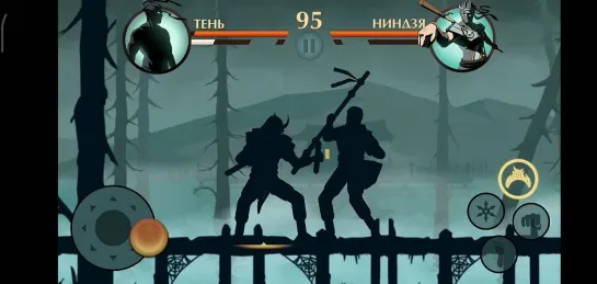 Shadow Fight 2 (мои битвы) Выживание у Мясника в затмении.