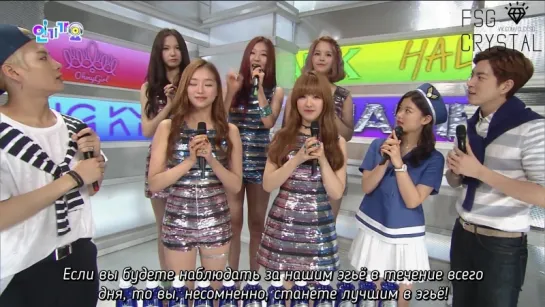 [РУС САБ] 150531 Inkigayo CLC