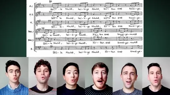 The Kings Singers - Stille Nacht [Silent Night] (arr. Rutter)