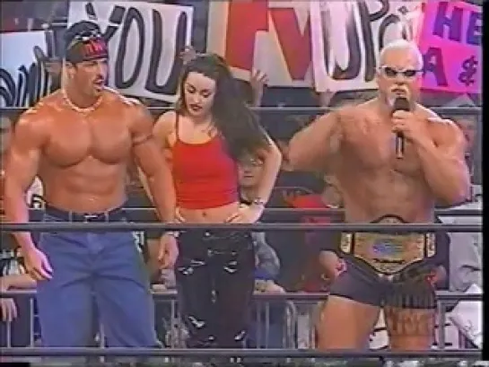 WCW Nitro: Scott Steiner warns Goldberg he's next on his list (22 Февраля 1999)