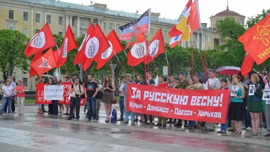 Митинг в поддержку Новороссии. 25 мая 2014 г. СПб