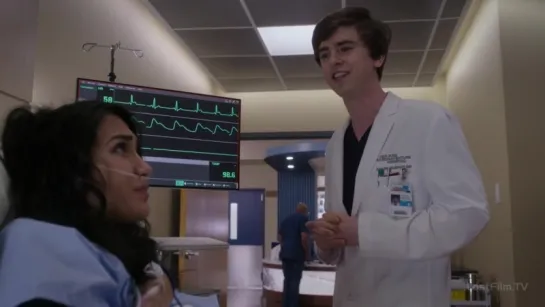 the good doctor 1х13 Шон определяет ложь