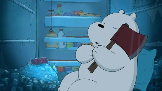 we bare bears |4x13| Белый