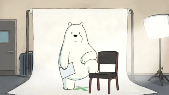 we bare bears |2x13| Белый на кастинге