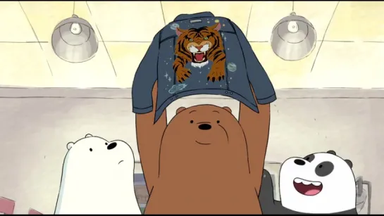 we bare bears |1x09| куртка, приносящая удачу