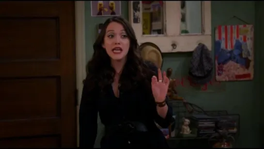 2 Broke girls 5х06 oh my God