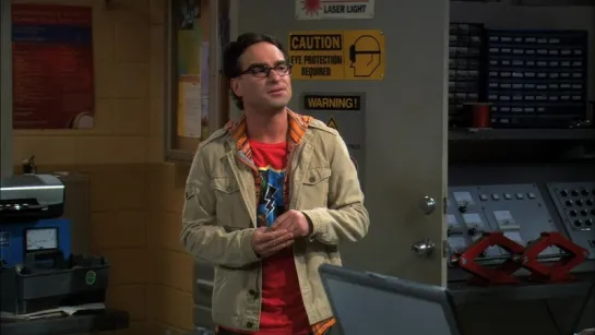 the big bang theory 4х07 секретные материалы