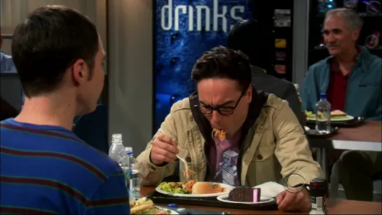 the big bang theory 5x01 уместные разговоры за столом от Шелдона