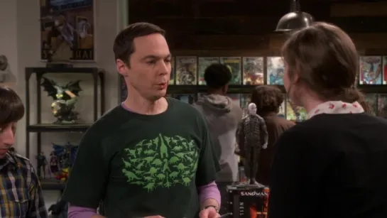 the big bang theory 11х21 Шелдон и незнакомые люди