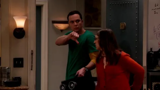 the big bang theory 10х14  О демонстративности