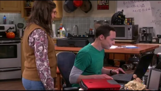 the big bang theory 9х19  комплименты от Шелдона