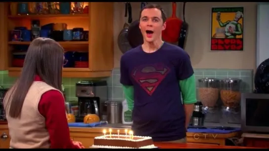 the big bang theory 6x21 свечи