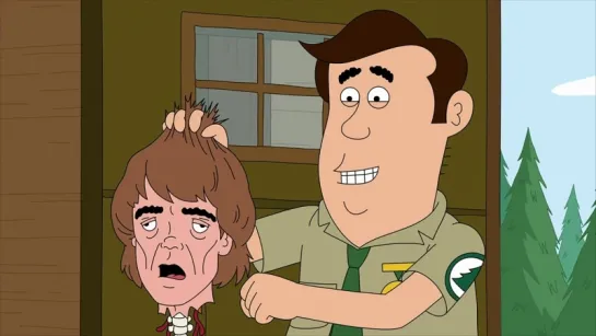 brickleberry |3x01| голова Тириона Ланнистера