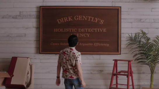 dirk gentlys holistic detective agency |2х10| вывеска