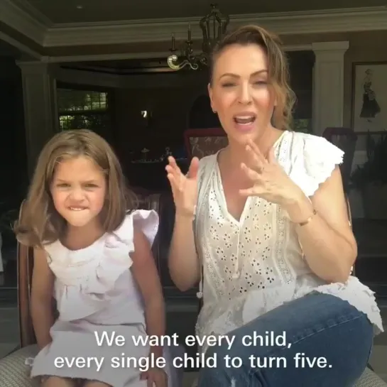 alyssa milano ▪ unicef {2019}