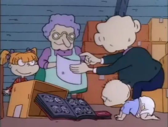 Rugrats - 2x24 - Game Show Didi ~ Toys in the Attic