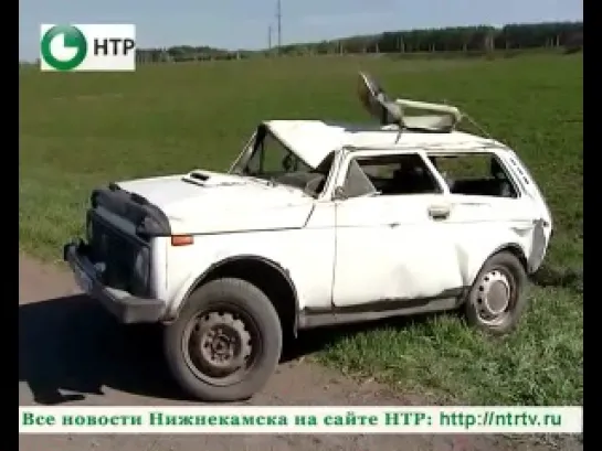 Сегодняшняя авария с Нивой