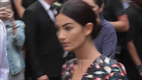 Lily Aldridge @ Paris 1 july 2018 Fashion Week show Givenchy - 1er juillet #PFW