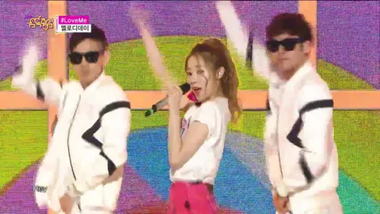 [HOT] MelodyDay - #LoveMe, 멜로디데이 - 러브미, Show Music core 20150620