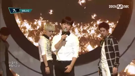 MBLAQ - 'MIRROR' M COUNTDOWN 150618 Ep.429