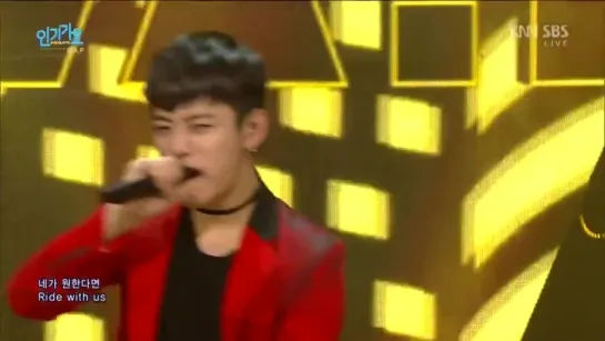 151220 B.A.P (비에이피) - Be Happy (비 해피) @ 인기가요 Inkigayo