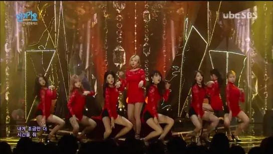 151220 Nine Muses (나인뮤지스) - Sleepless Night (잠은 안오고 배는 고프고) @ 인기가요 Inkigayo