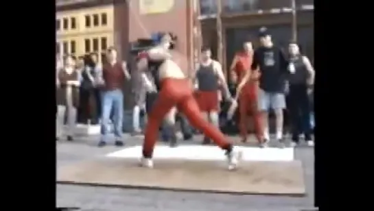 Breakdance Street Show Arbat 1995