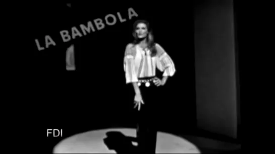 Dalida ♫ La bambola ♪ 03/11/1968 (Télé dimanche (1re chaine)