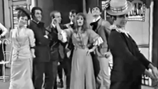 Dalida ♫ Vità di boheme a Parigi ♪ 25/11/1967 (Italie - Partitissima (Rai uno)