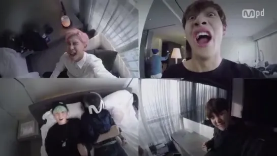 BTS - RUN in Hotel (MAMA 2015)