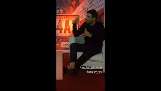 Zachary Quinto in Portugal 2019