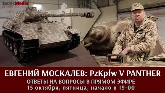 Евгений Москалев: PzKpfw V PANTHER. Ответы на вопросы