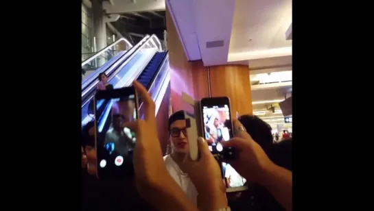 [FANCAM]151031Changi Airport