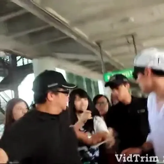 [FANCAM]14/08/02@Chek Lap Kok Airport,Hong Kong