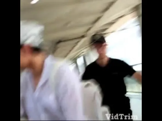 [FANCAM]14/08/02@Chek Lap Kok Airport,Hong Kong