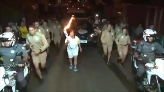 olympic torch assassination