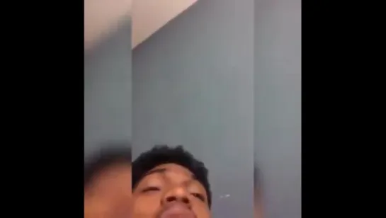 Nigga crying on snapchat