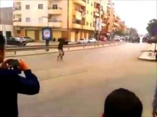 Libya - Clashes between Army Special Forces and Islamists in Benghazi. November 25, 2013