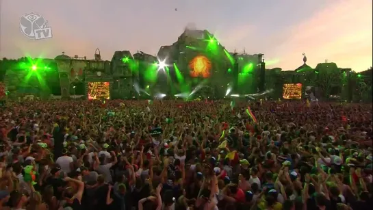 Tomorrowland 2013 - David Guetta, Afrojack, Nicky Romero and Steve Aoki