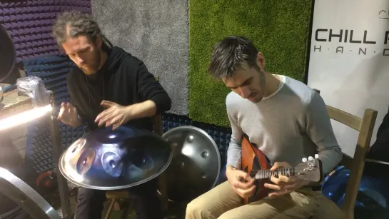 Pasha Aeon Handpan & George Nefedov Balalaika jam