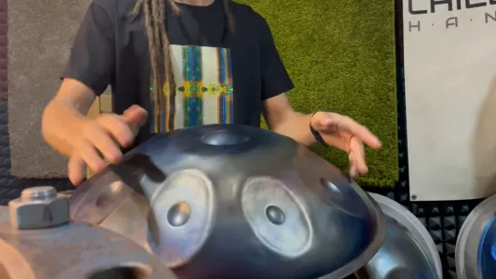 Chill Radar Handpan,  Nitrided steel