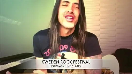 A message from Nuno Bettencourt to Sweden (2015)