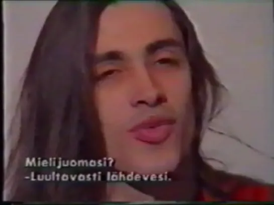 Nuno Bettencourt - Interview (Finland '91)