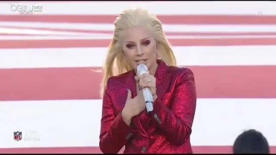 2016 // Lady Gaga > Star-Spangled Banner - Super Bowl 50 (Gagavision.net)