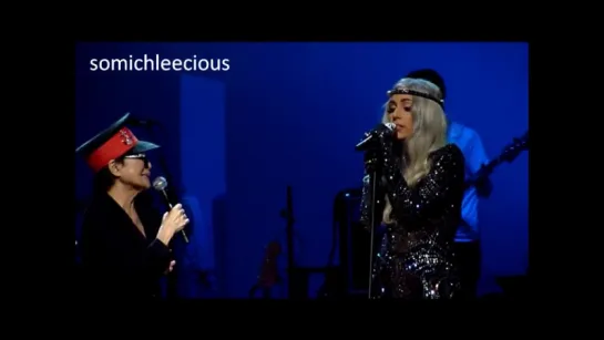 2010 // Lady Gaga & Yoko Ono > The Sun Is Down - The Orpheum Theater (Gagavision.net)