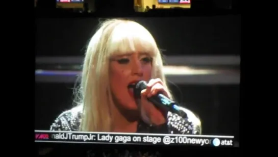 2011 // Lady Gaga > White Christmas - Z100's Jingle Ball (Gagavision.net)