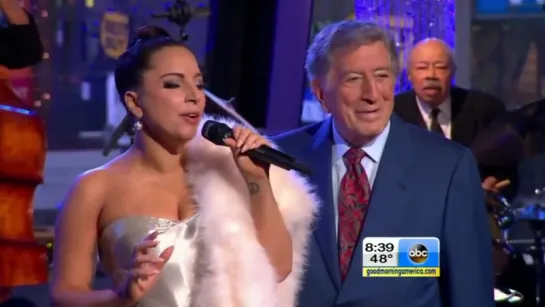 2014 // Lady Gaga & Tony Bennett > Winter Wonderland - Good Morning America (Gagavision.net)